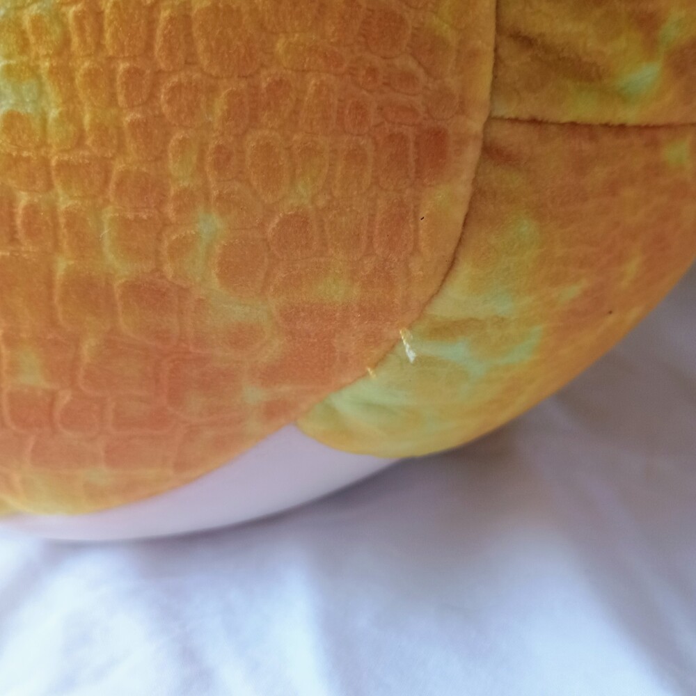 Squishmallows: DIERIC THE DRAGON 11" Yellow, Mohawk Red Orange Soft Plush Toy - Picture 7 of 7
